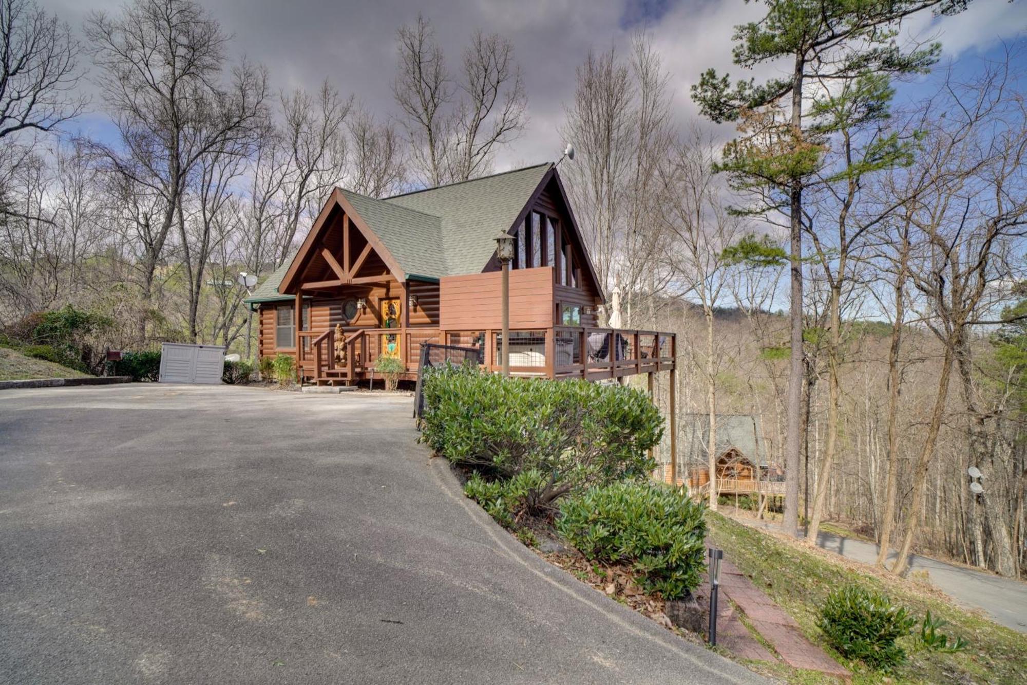 Hatcher Mtn Retreat Sevierville Cabin With Hot Tub! 외부 사진